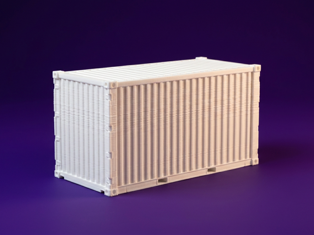 Shipping Container 3D Model – Industrial Cargo