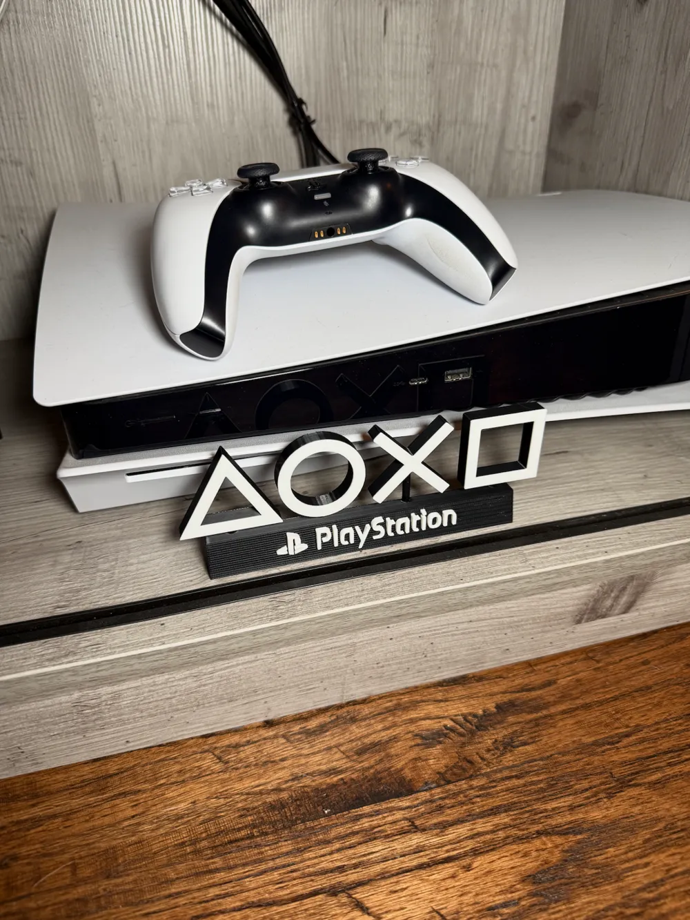 Playstation Symbols Floating Sign with Options by Jrosen73 MakerWorld ...