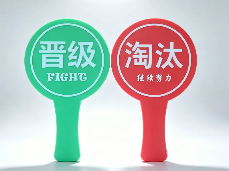 淘汰晋级打分牌/打色牌/娱乐牌