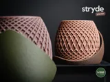 Minimalist Planter with Patterned Elevated Drip Plate