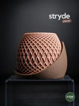Minimalist Planter with Patterned Elevated Drip Plate