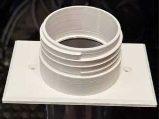 Shop-Vac to 2.5 inch PVC Wall Plate - Updated
