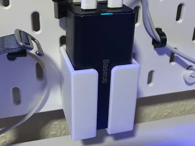 IKEA Skadis Holder Baseus 100W Charger