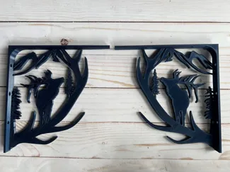 Elk Shelf Brackets