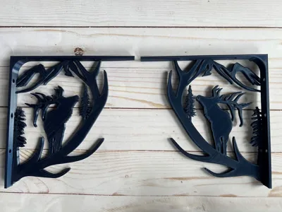 Elk Shelf Brackets