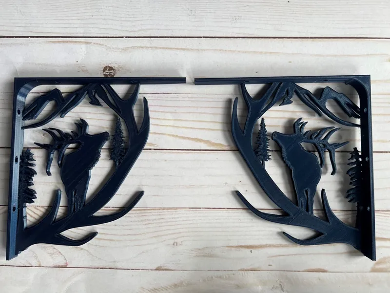 Elk Shelf Brackets
