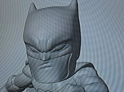 batman multi color chibi