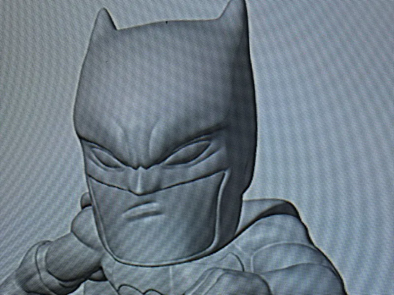 batman multi color chibi