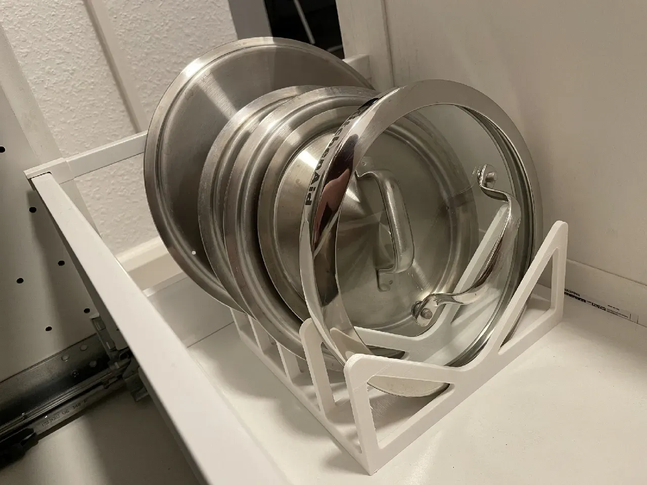 Lid organizer | parametric view 4
