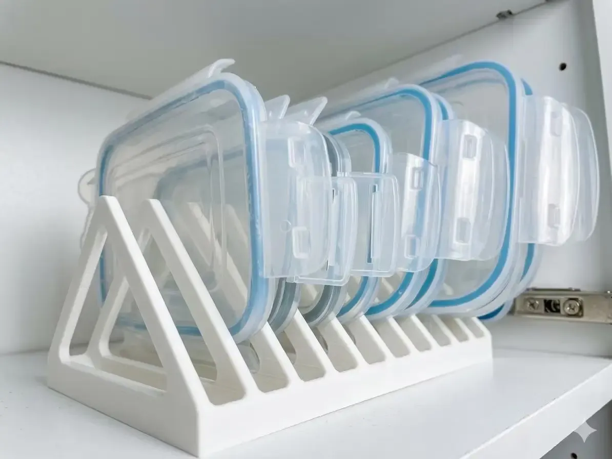 Lid organizer | parametric view 3