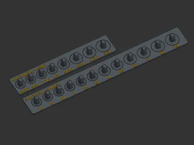 3/8" Drive Socket Holder - Gridfinity