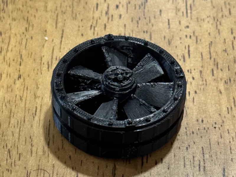 Industrial hive Fan wall  Table top wargame