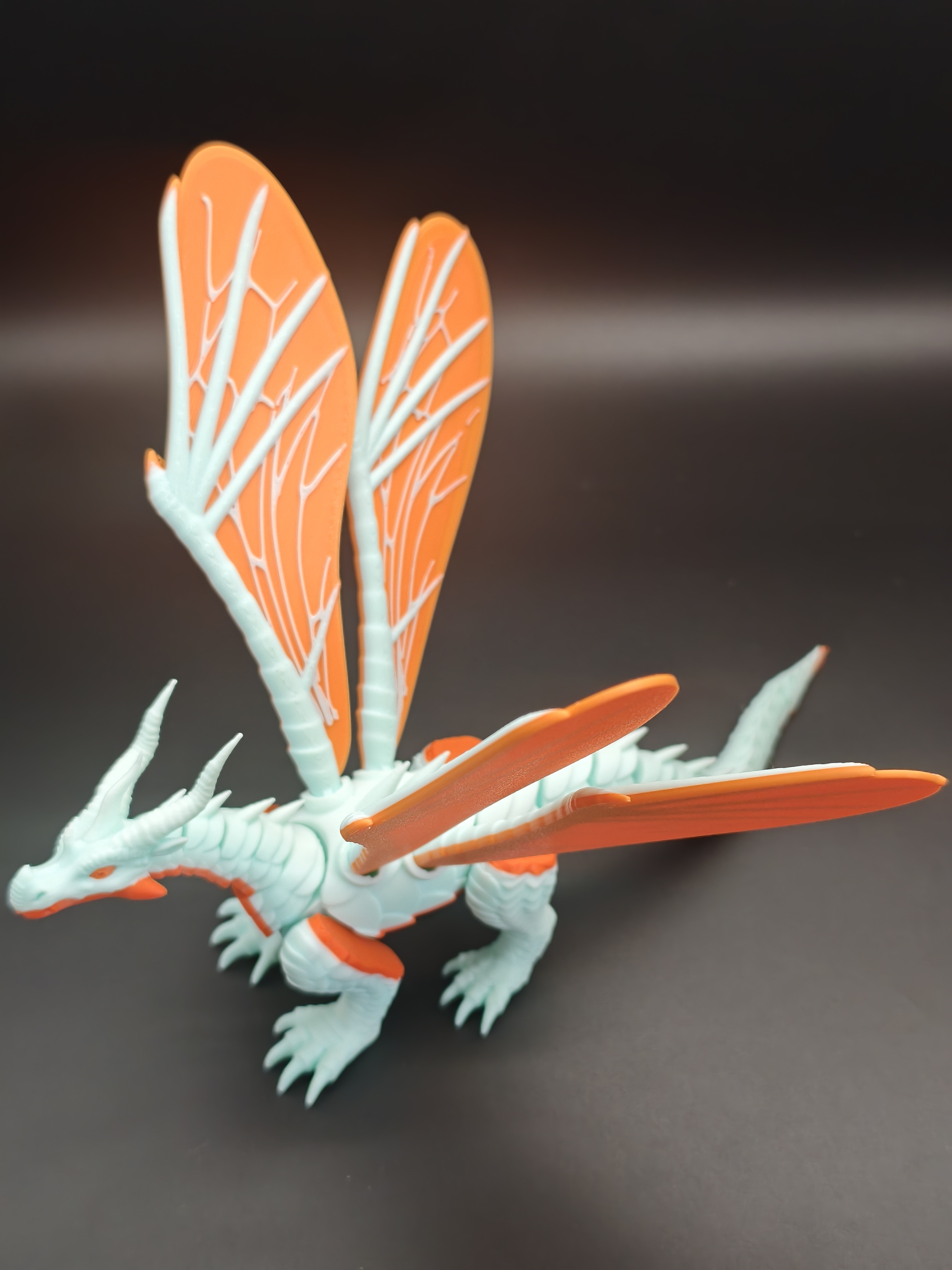 Miniatura 2 do modelo 3D 巢翼天翼混血飞龙，无需支撑