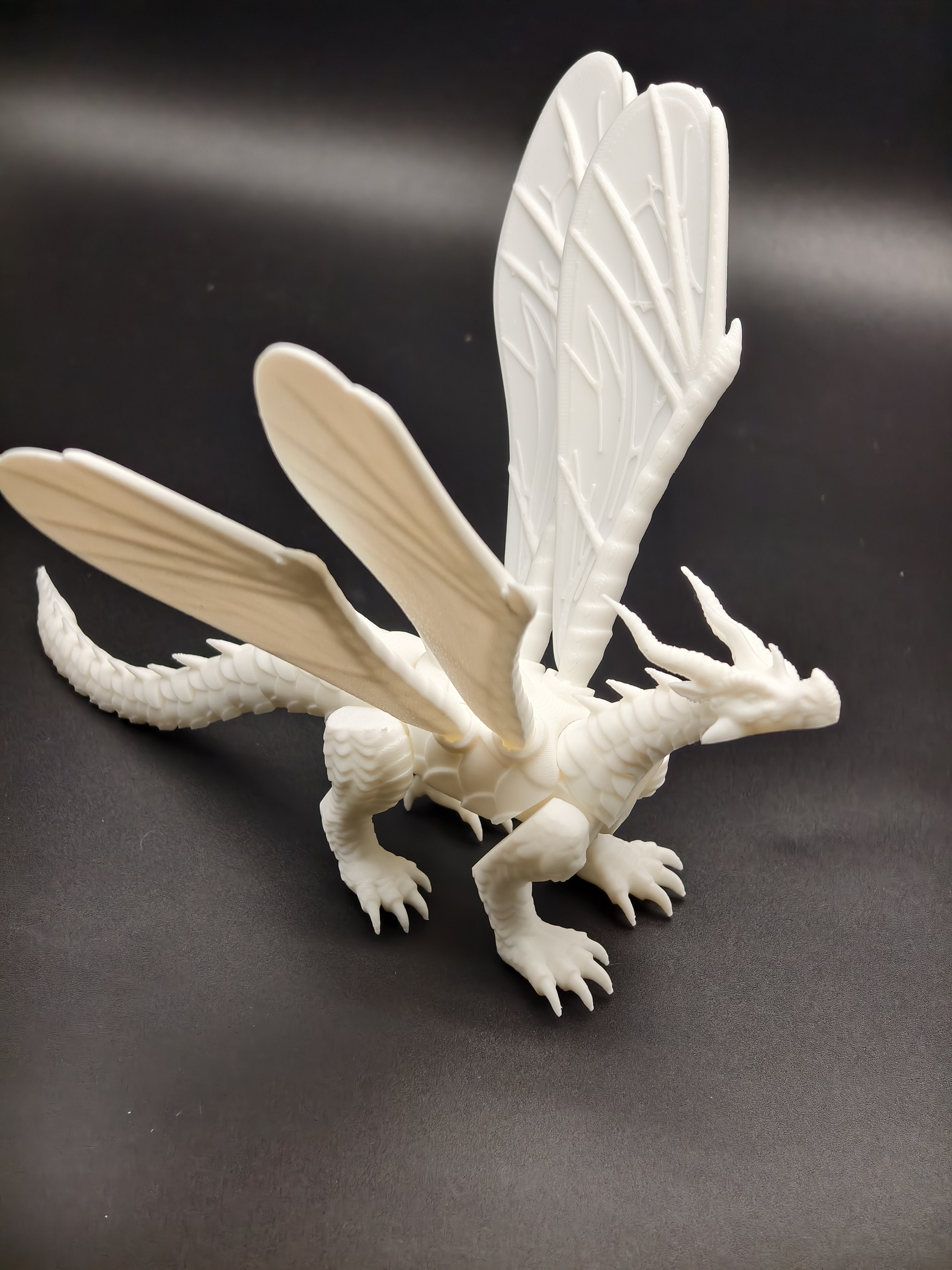 Miniatura 3 do modelo 3D 巢翼天翼混血飞龙，无需支撑