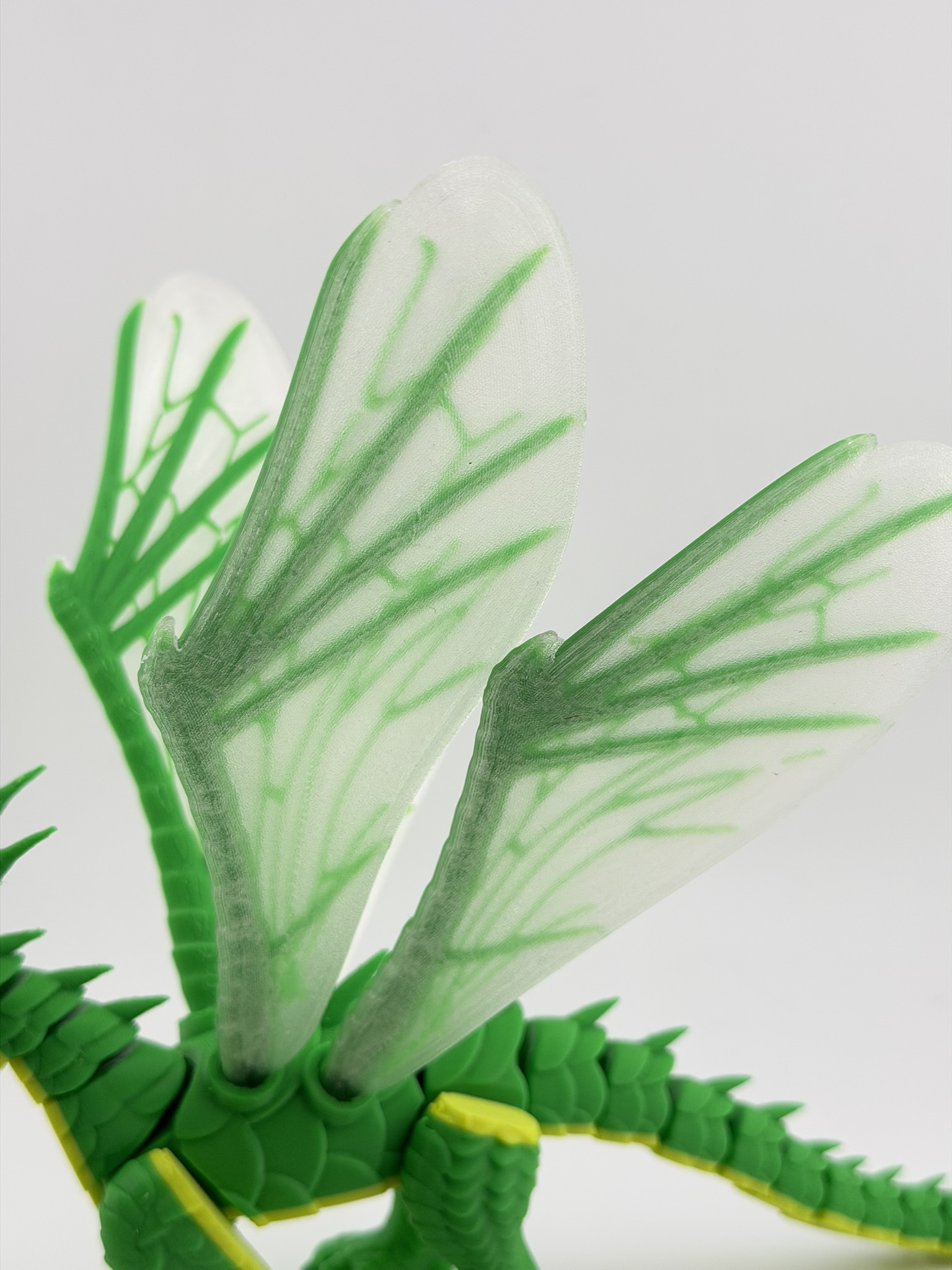 Miniatura 4 do modelo 3D 巢翼天翼混血飞龙，无需支撑
