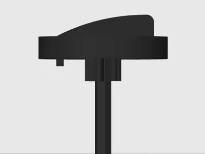 Toothed knob