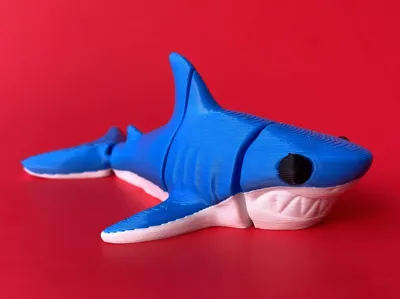 happy shark