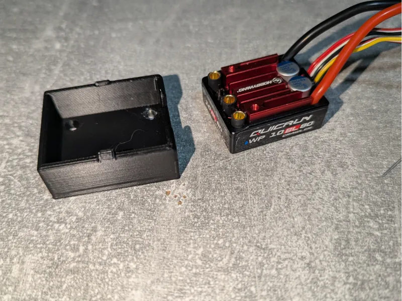 Hobbywing Quicrun WP 10 BL 80 Crawler ESC Tray V1