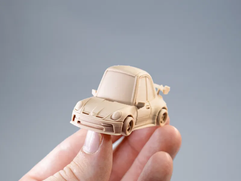 tooned Porsche 911 GT3 Kit Card