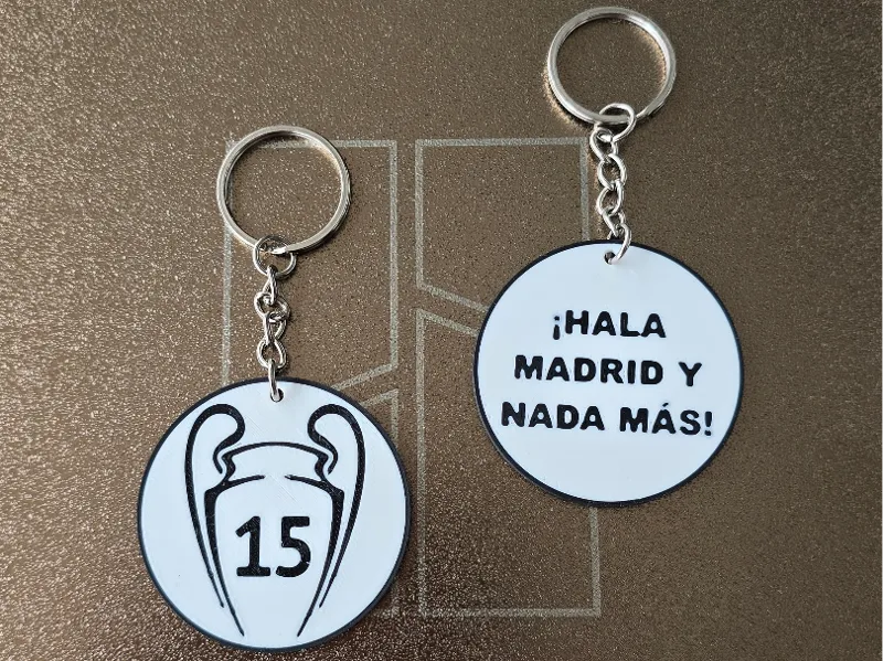Llavero Real Madrid 15 Champions v1