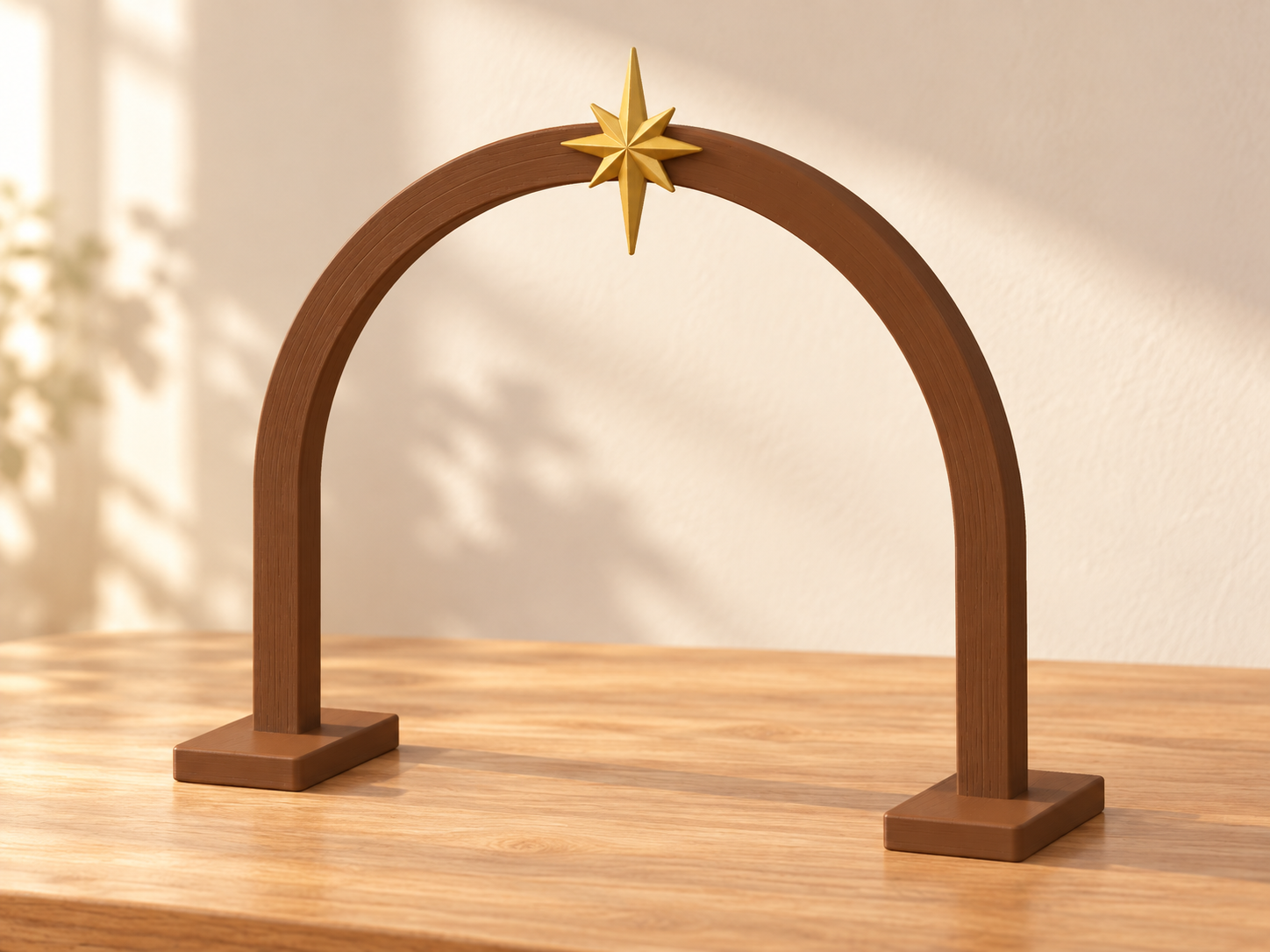 Arco com Estrela Grande - Presépio - Tio Lira - 1