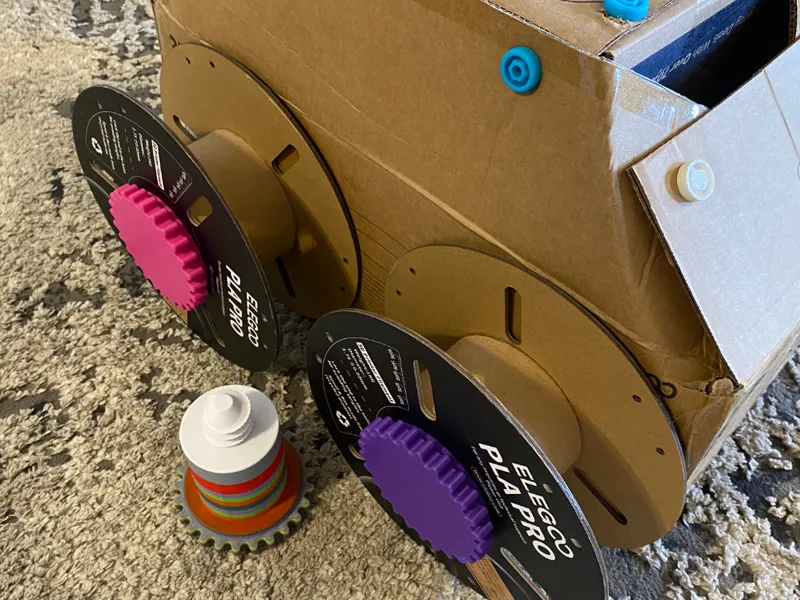 Filament Roll Wheels
