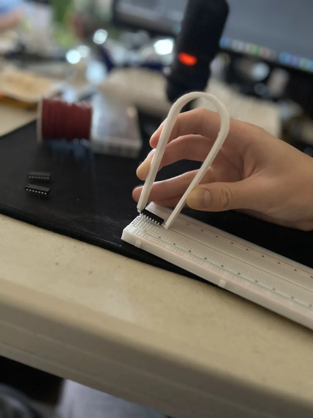 Estrattore Per Chip IC - Pinza A Forma Di U In Acciaio Inox Per Rimozione Sicura Componenti Elettronici - Foto 10