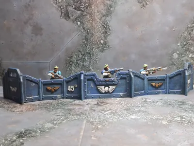 Astra Militarum W40k 11th Edition wall