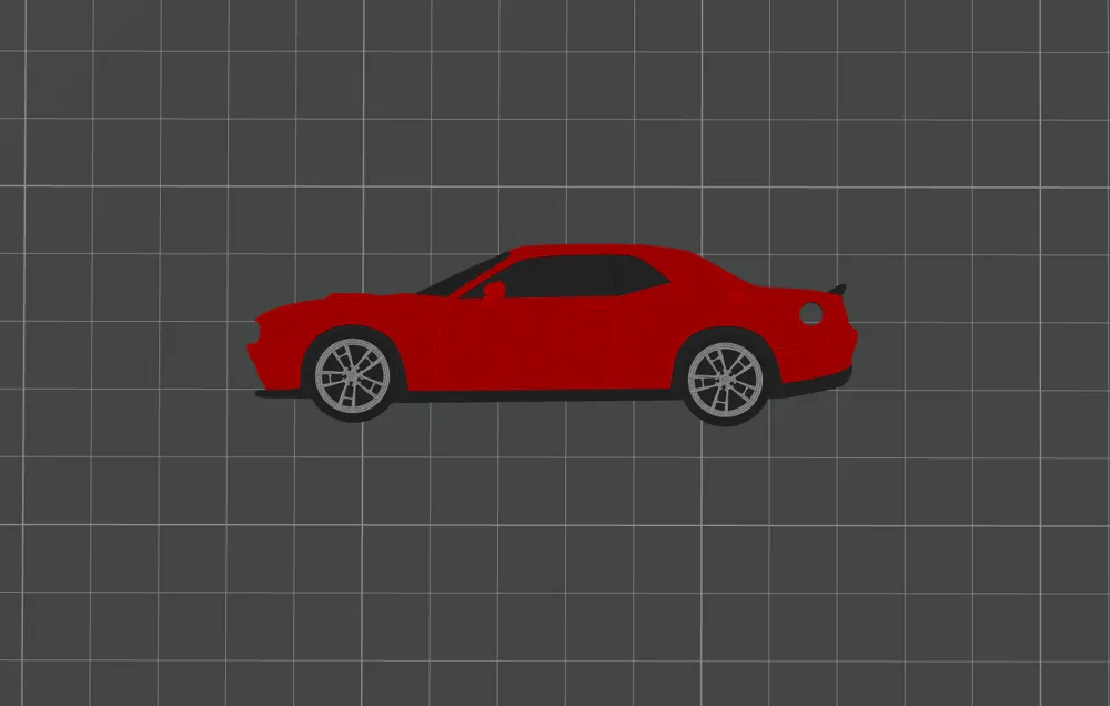 Dodge Hellcat - Free 3D Print Model - MakerWorld