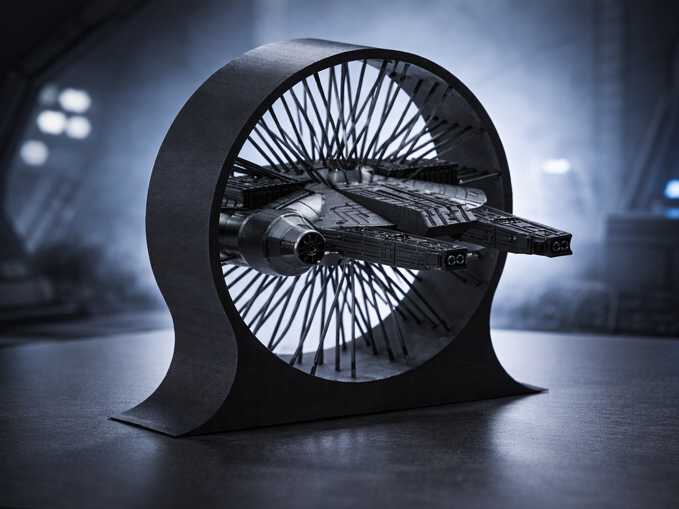 Mini Millennium Falcon Display Stand