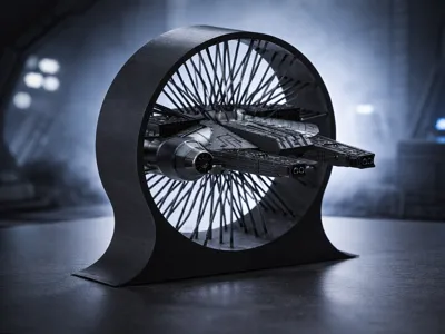 Mini Millennium Falcon Display Stand