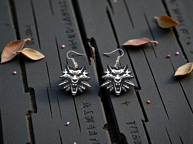 The Witcher earrings