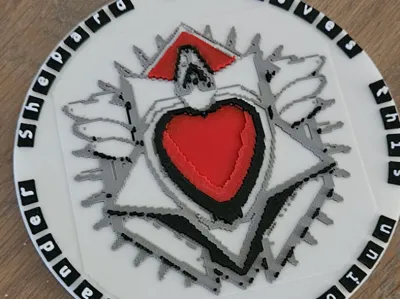 Mass Effect Paramour puck with Quote
