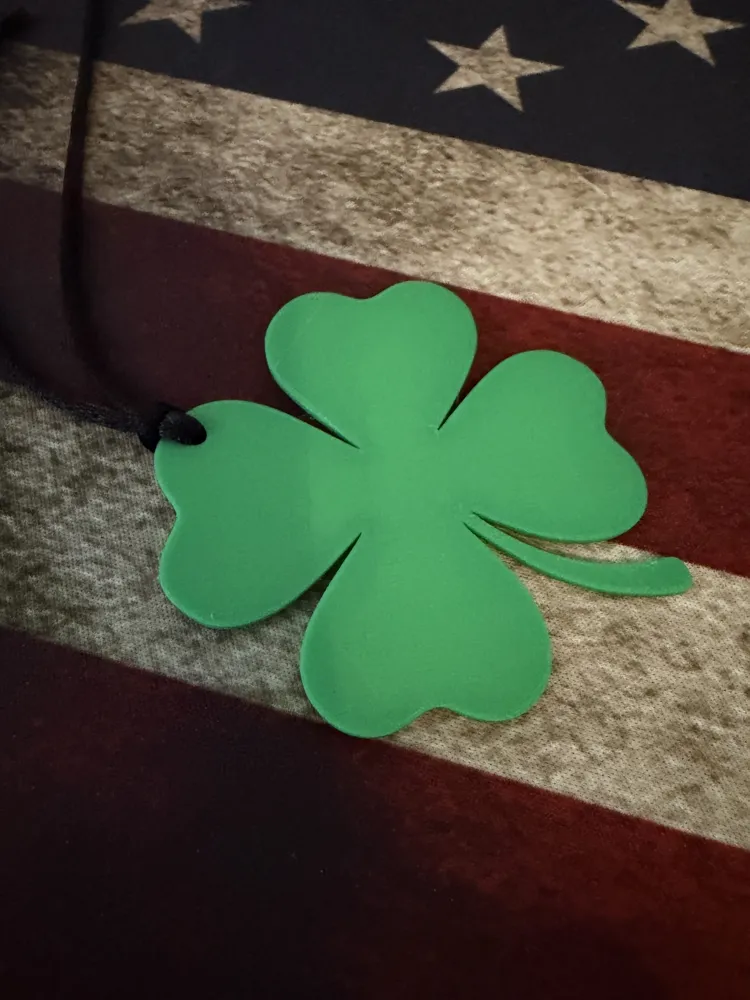 4 leaf clover pendant - Free 3D Print Model - MakerWorld
