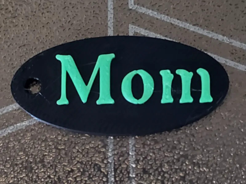 mom keychain