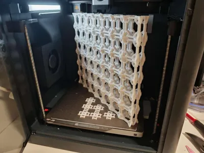Vertical lightweight Gridfinity Baseplate stack