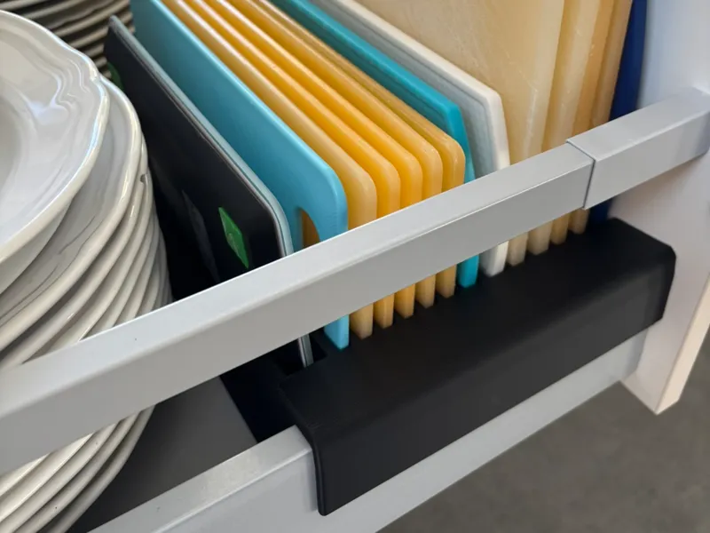 Brotzeitbrett Schneidebrett Organizer Küche