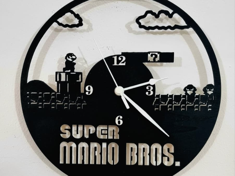 Orologio Super Mario da parete Wall Clock