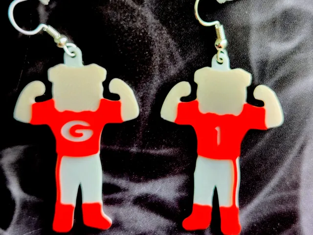 Hairy Dawg Earrings