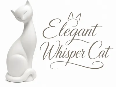 Elegant Whisper Cat