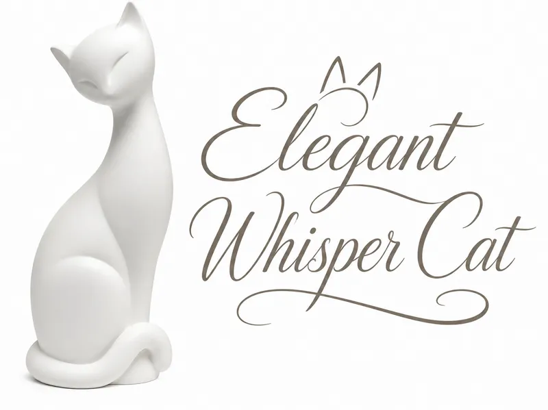 Elegant Whisper Cat