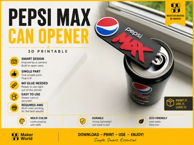 Pepsi Max Can opener 