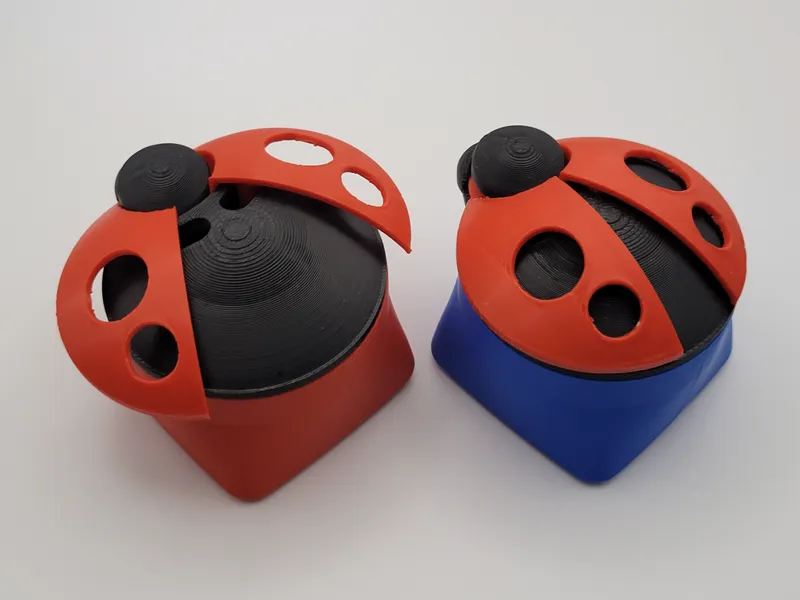 Ladybird Jewelry Box – Twist-to-Open Design
