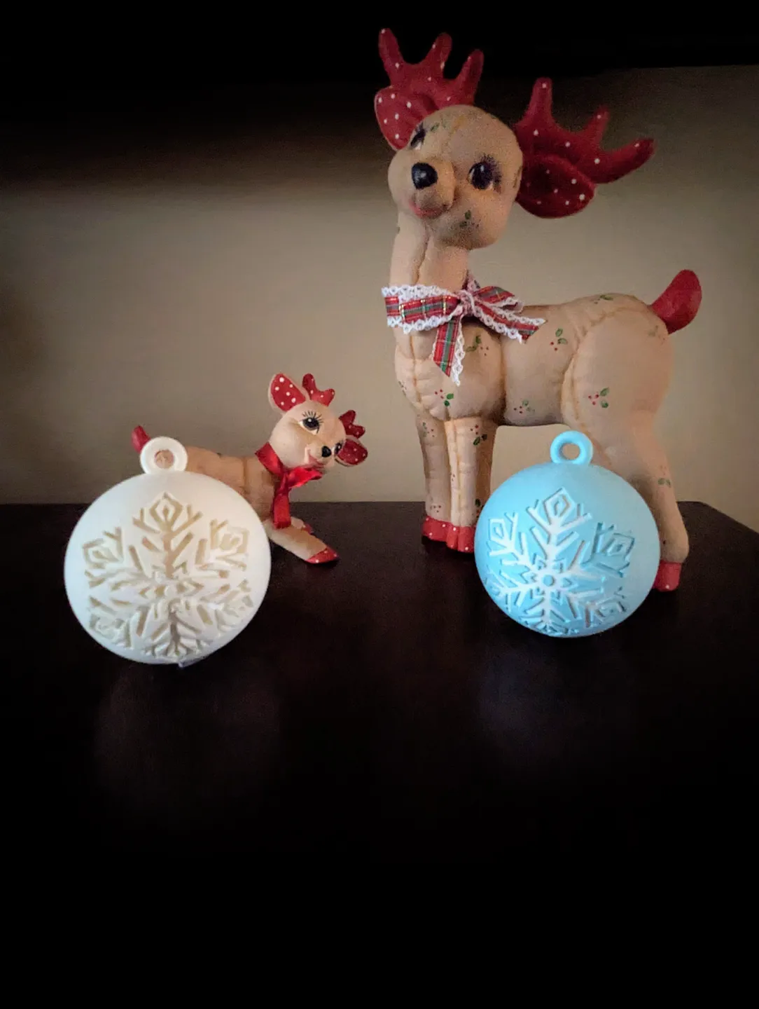 Décoration flocon de neige