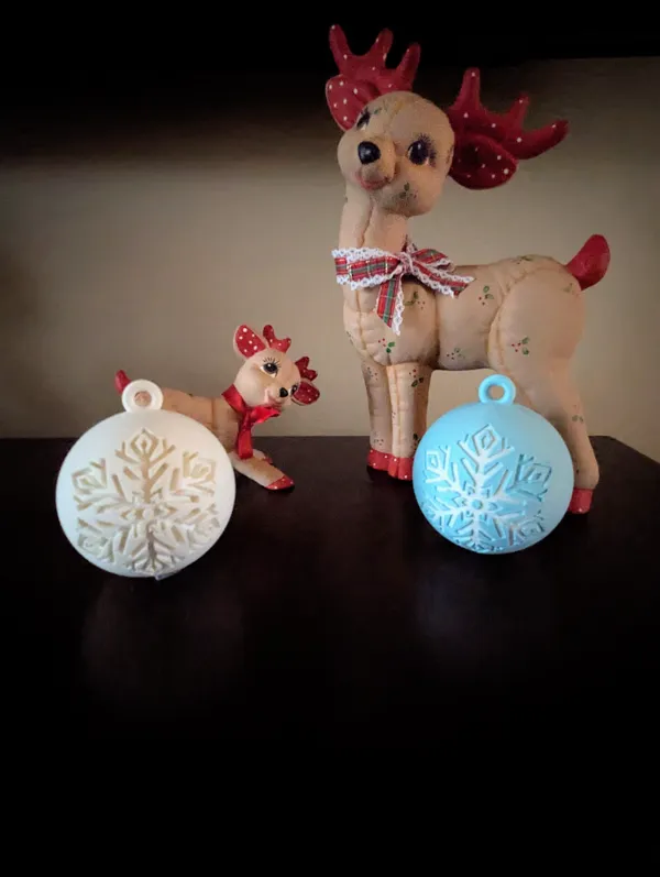 Décoration flocon de neige