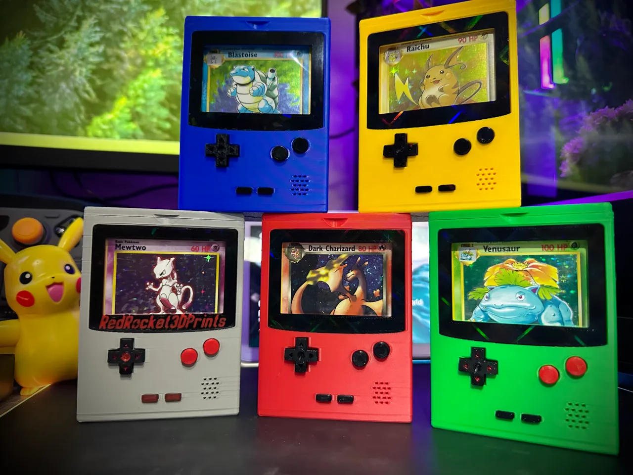 Gameboy Color TCG Deck Box Fits 60-100 Cards! view 3