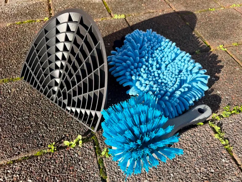 Washboard for Wash Mitts and Brushes