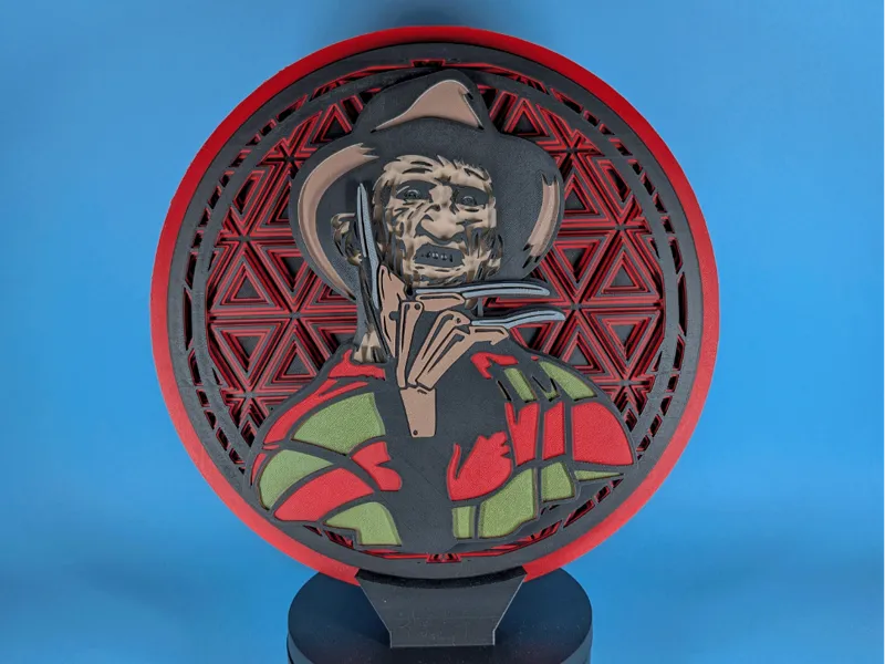 Nightmare on Elm Street - Freddy Mosaic