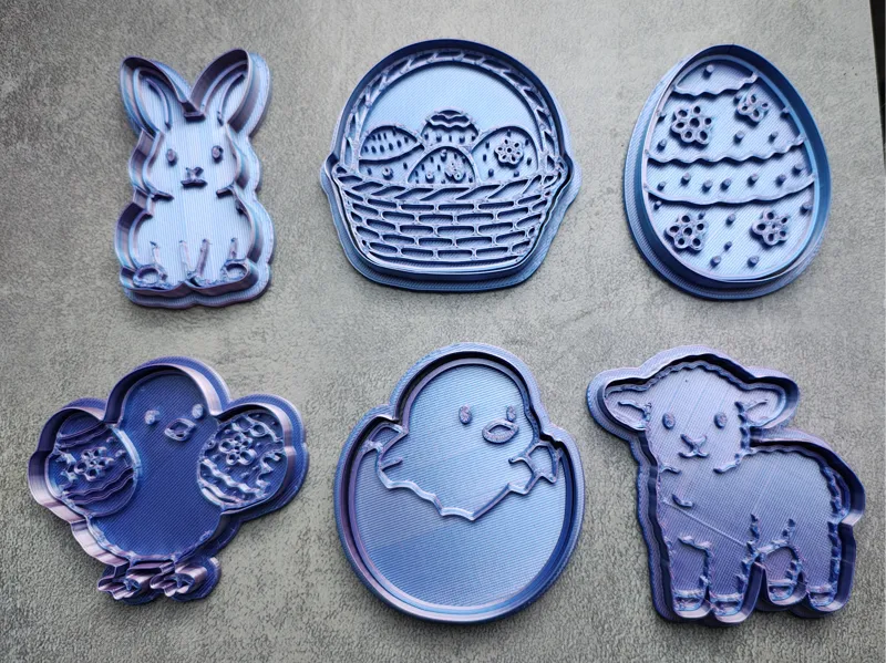 Easter cookie cutter set – 6 designs