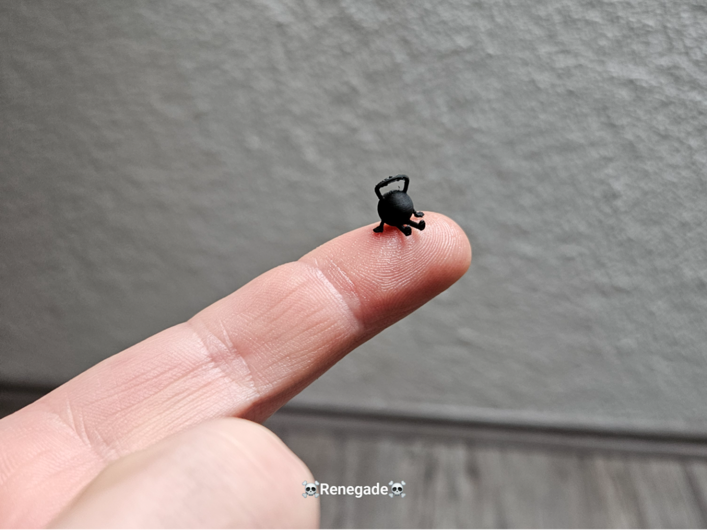 Mini Kettelball mit Beinen
